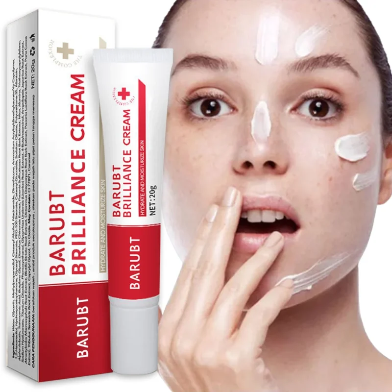 BARUBT Brilliance Cream Niacinamide Brightening Face Moisturizer for Dark Spots 20g