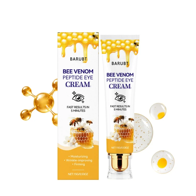 BARUBT Bee Venom Peptide Eye Cream Anti-Aging Firming for Dark Circles