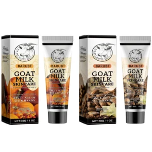BARUBT Goat Milk Hand Cream Moisturizing Soothing Hand Lotion 30g