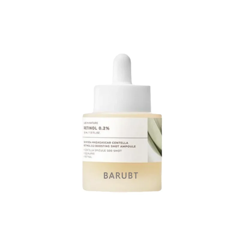 BARUBT 0.2% Retinol Face Essence Madagascar Centella Boosting Shot Ampoule