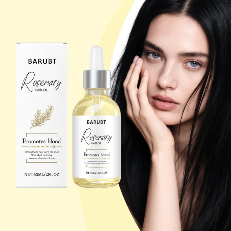 BARUBT Rosemary Hair Oil for Hair Growth and Scalp Strengthening 60ml
