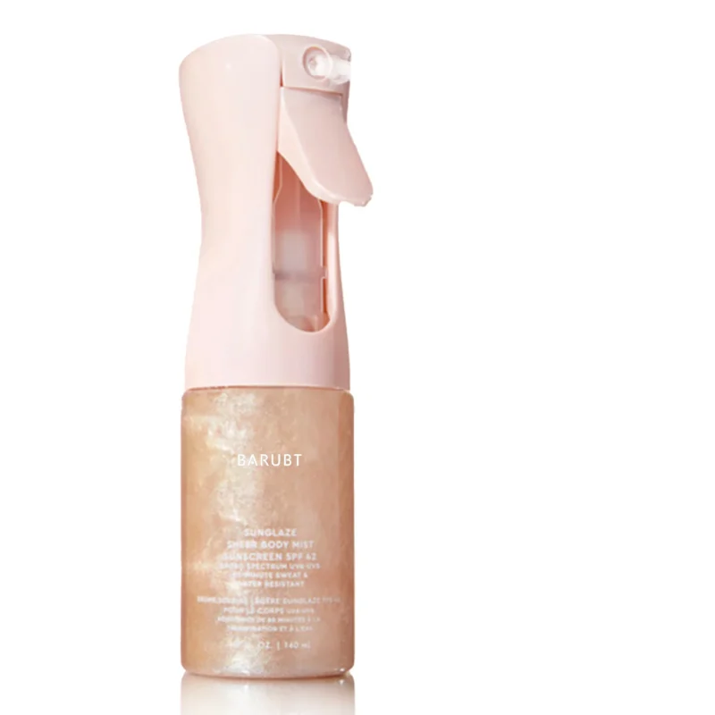 BARUBT Sunscreen SPF42 Spray with Hyaluronic Acid, Vitamin C & E, Sweet Coconut Milk Scent